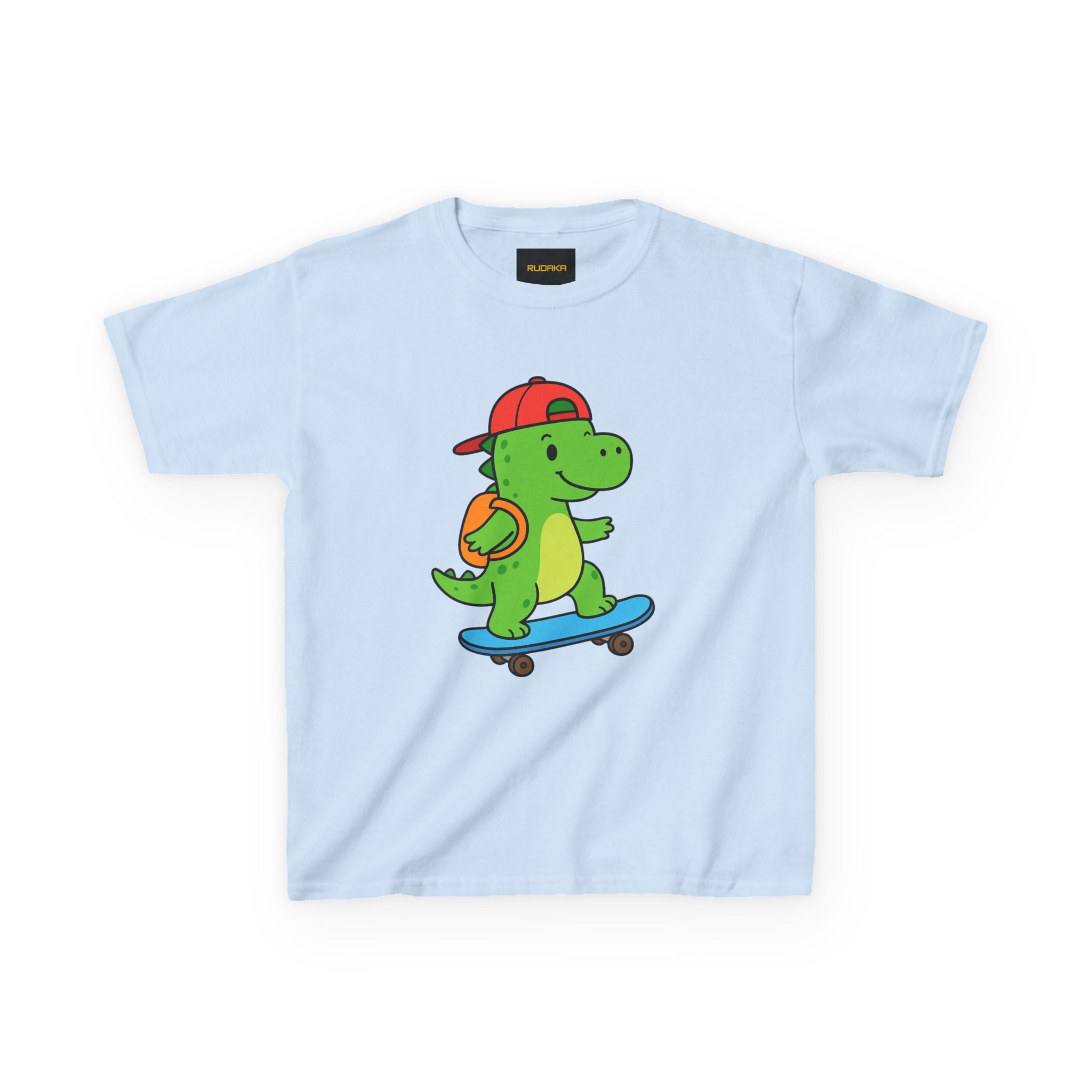 Dino Skateboard Kids Tee