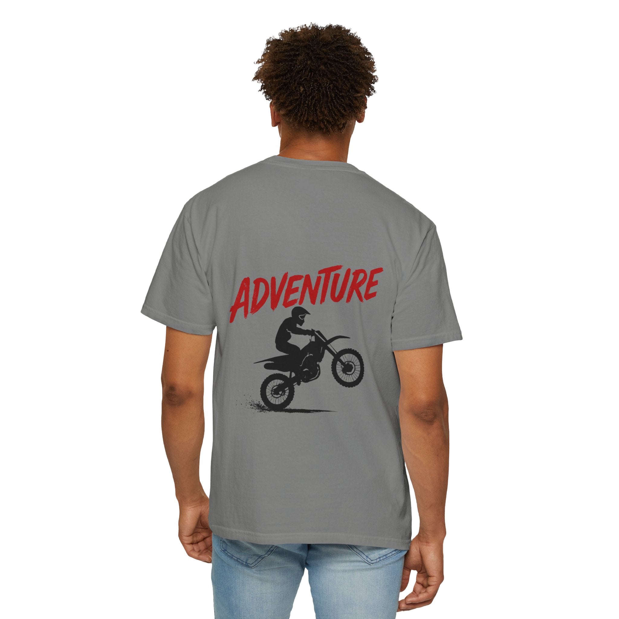 Adventure Unisex Garment-Dyed T-shirt, Vintage Style T-shirt, Casual Tee, Outdoors Shirt
