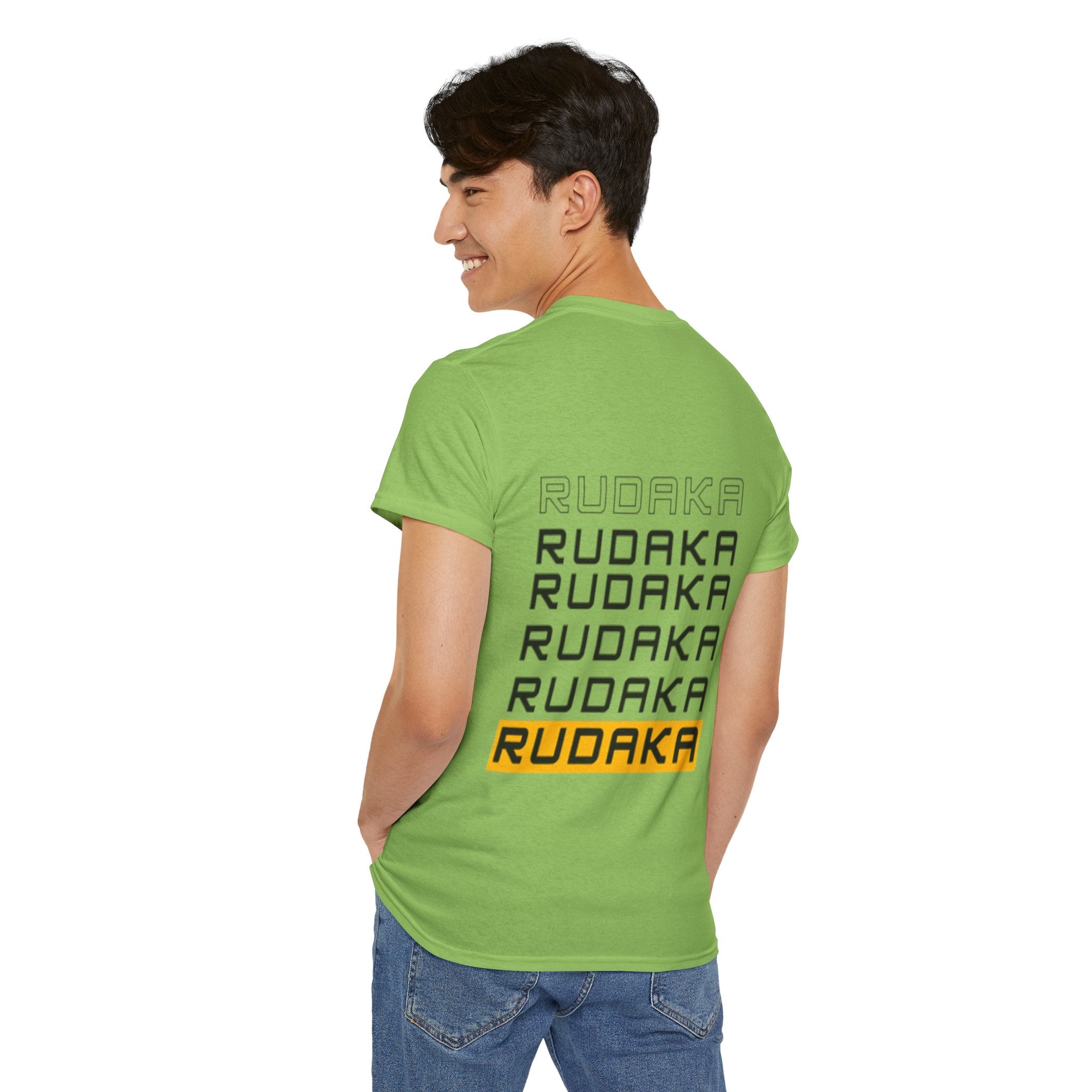 Rudaka Unisex Cotton Tee, Casual Wear, Street Fashion