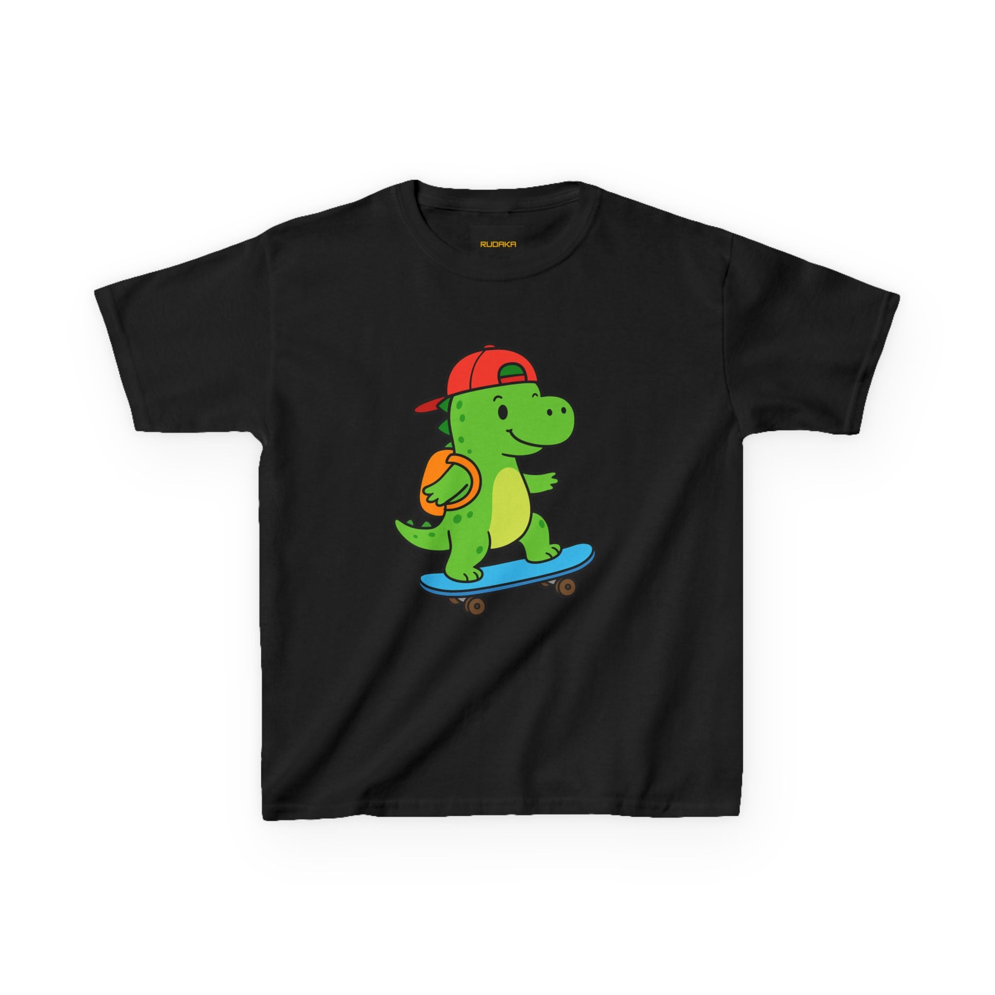 Dino Skateboard Kids Tee