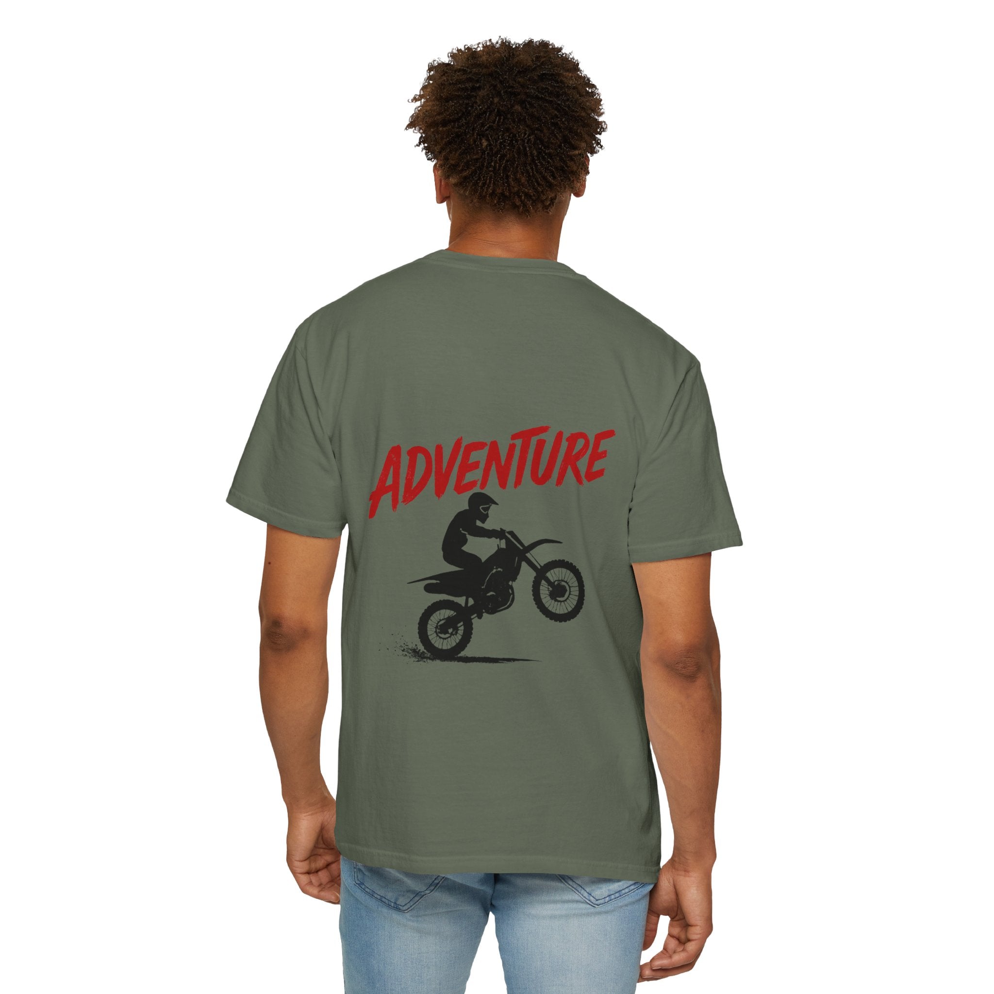Adventure Unisex Garment-Dyed T-shirt, Vintage Style T-shirt, Casual Tee, Outdoors Shirt