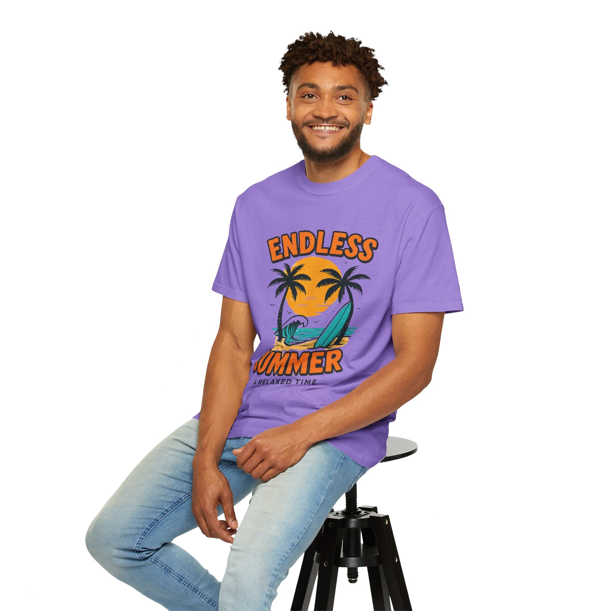 Endless Summer T-Shirt, Relaxed Beach Vibes Tee