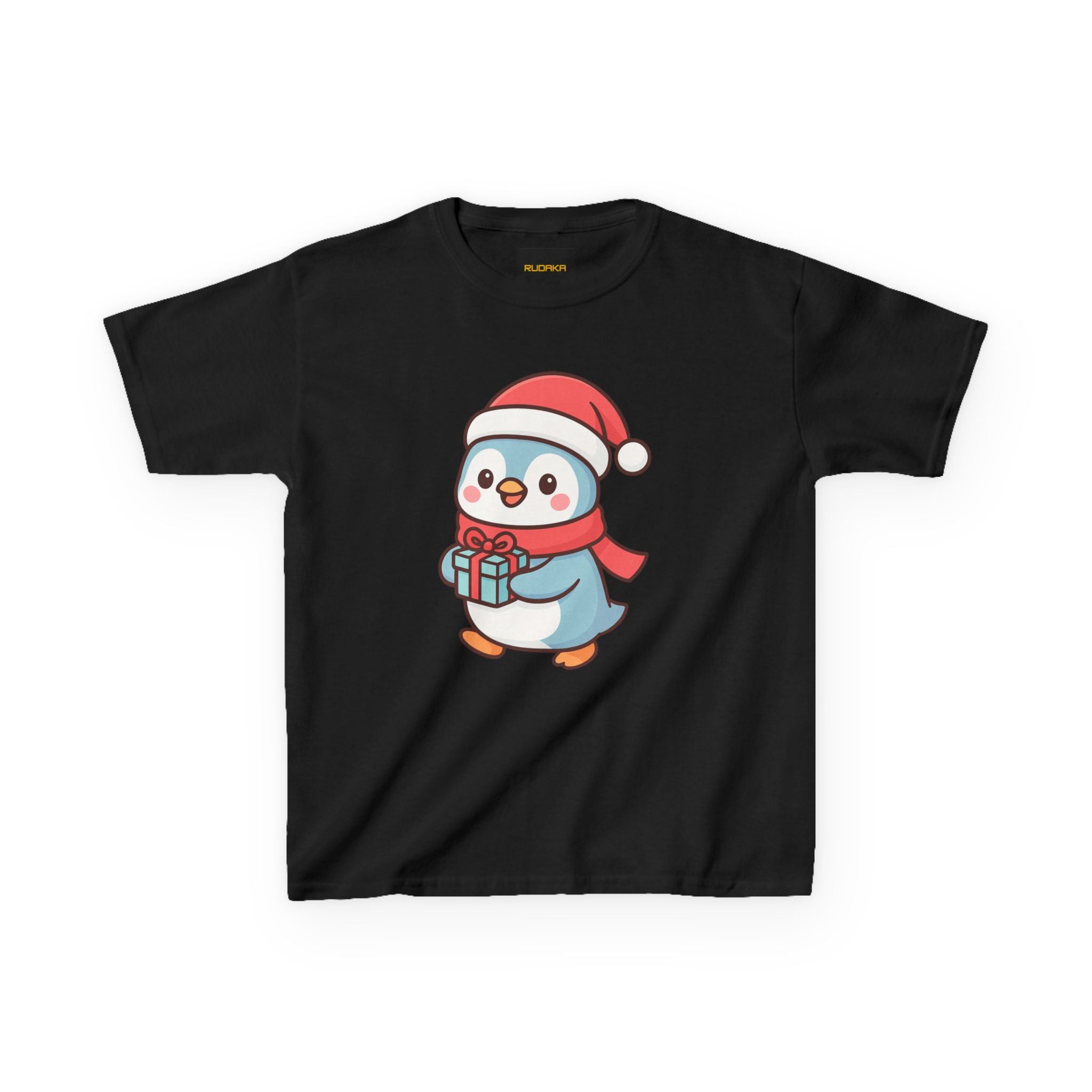 Cute Penguin Christmas Kids Tee