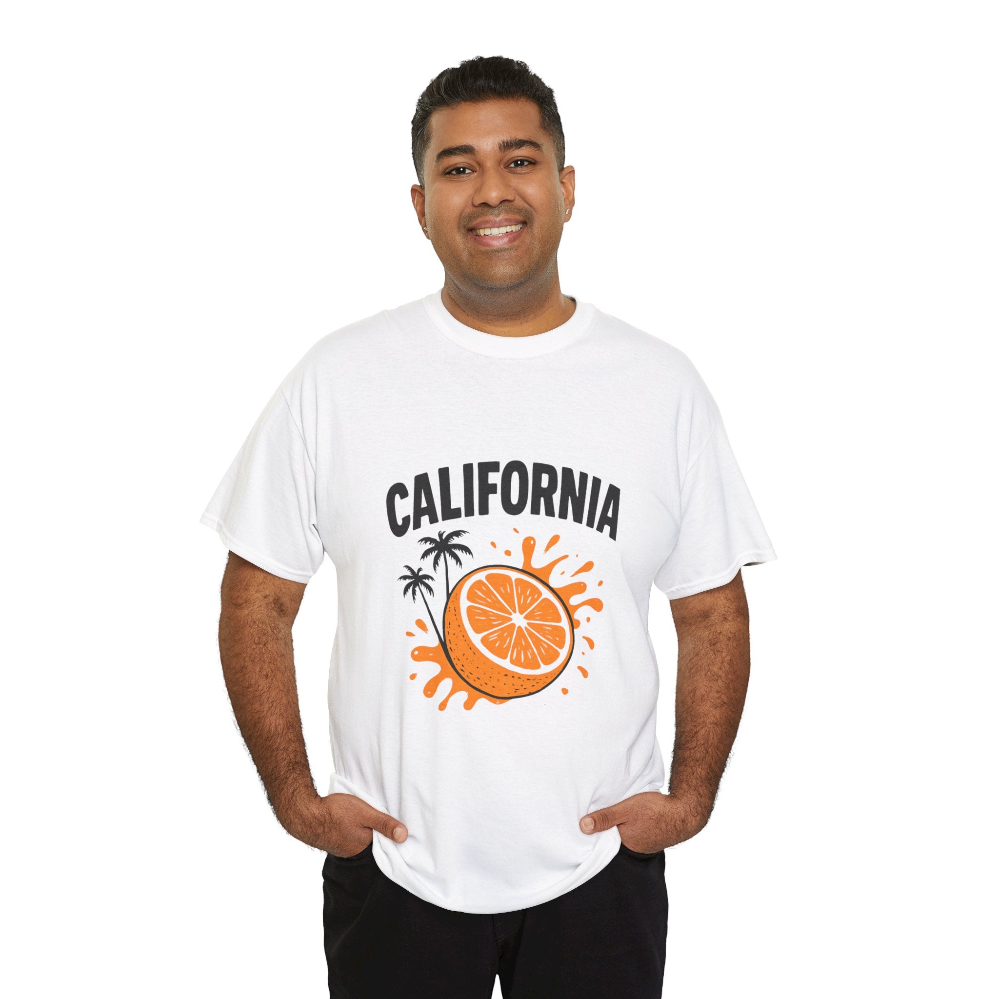 California Citrus Unisex Heavy Cotton Tee, Summer Vibes Shirt