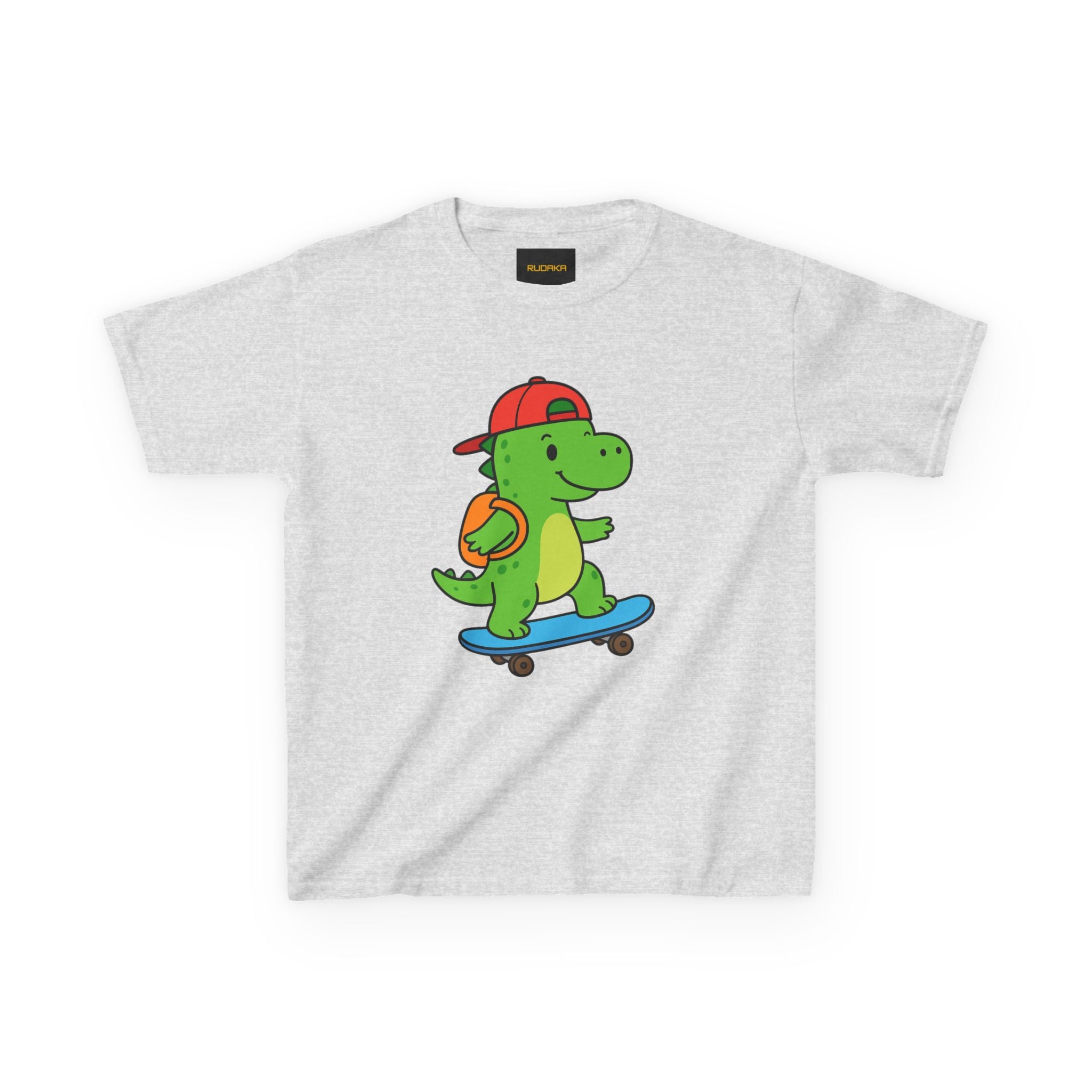 Dino Skateboard Kids Tee
