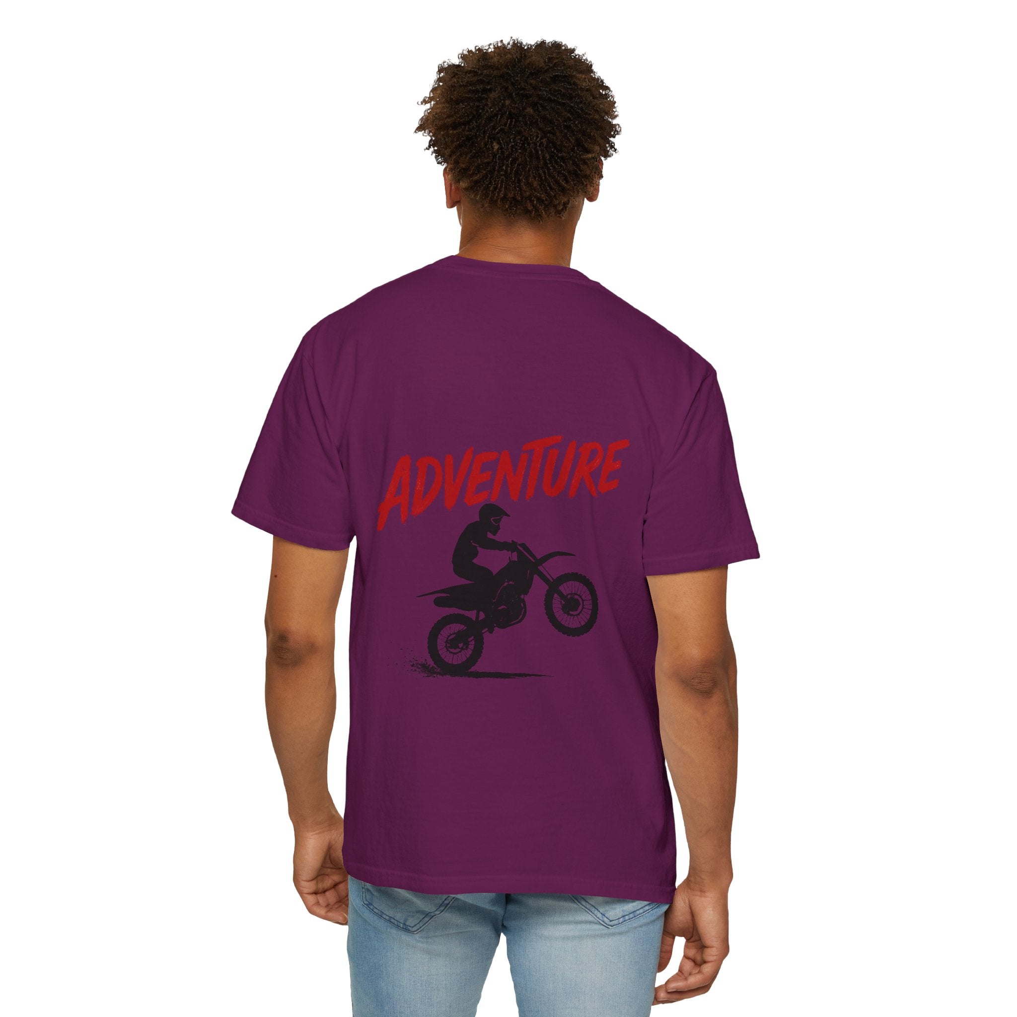 Adventure Unisex Garment-Dyed T-shirt, Vintage Style T-shirt, Casual Tee, Outdoors Shirt