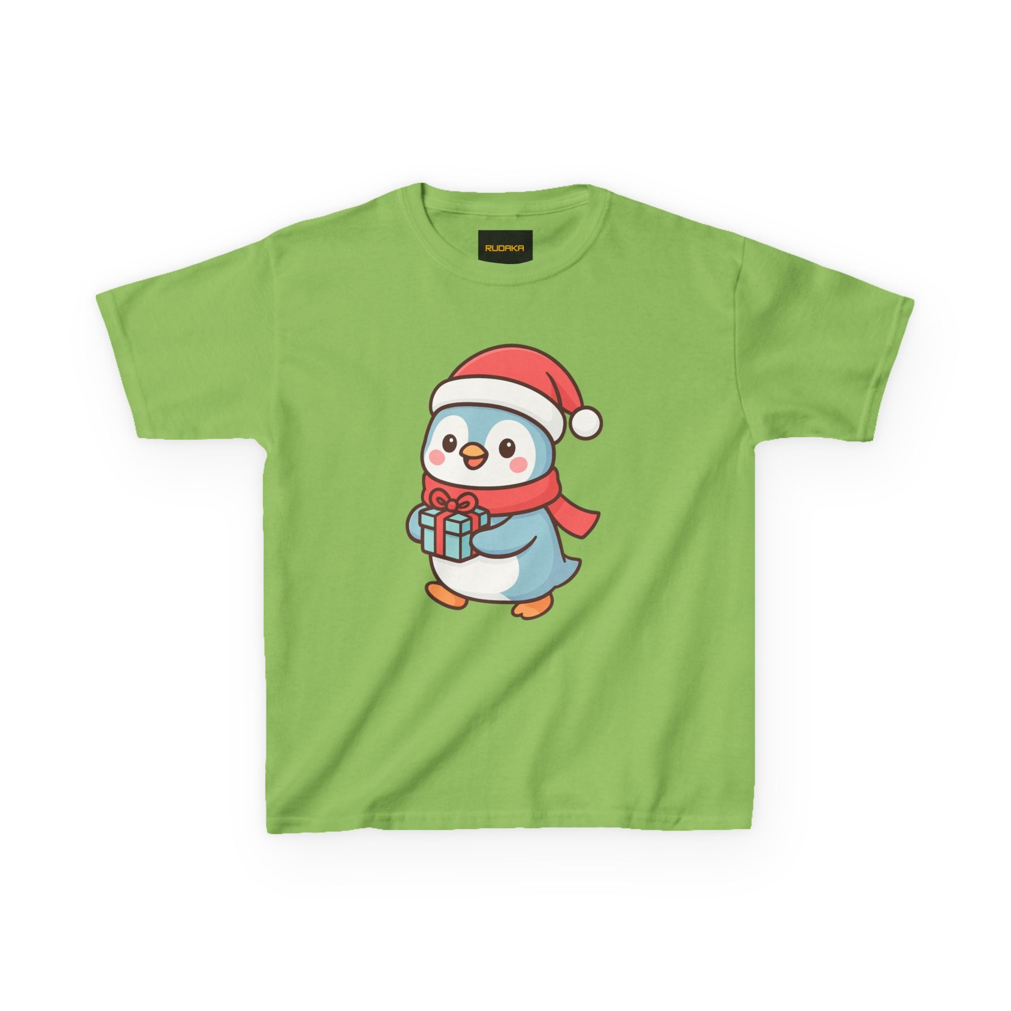 Cute Penguin Christmas Kids Tee