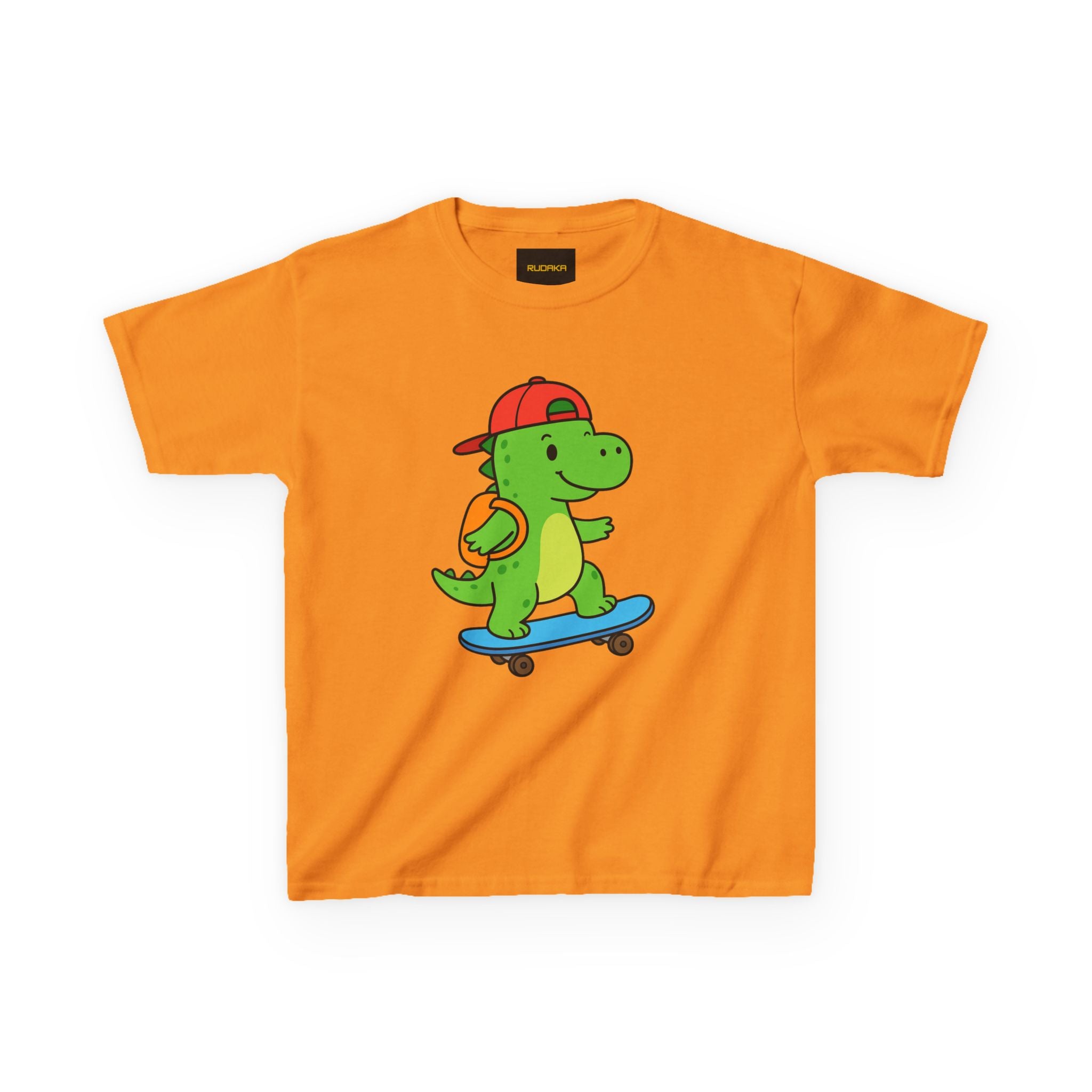 Dino Skateboard Kids Tee