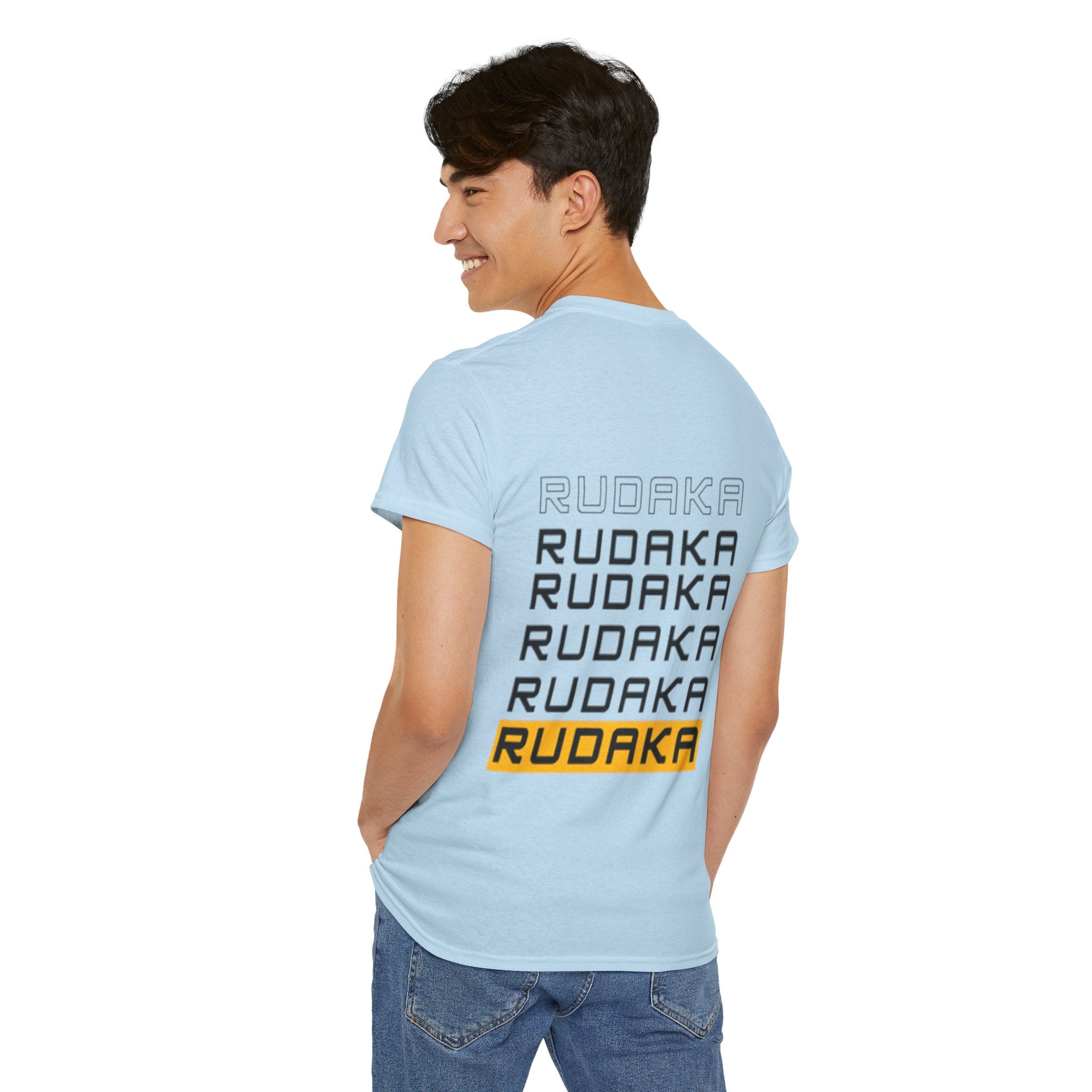 Rudaka Unisex Cotton Tee, Casual Wear, Street Fashion