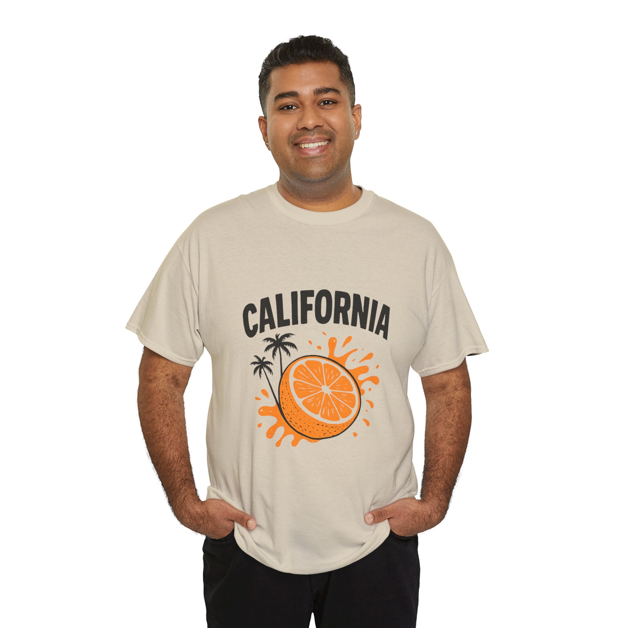 California Citrus Unisex Heavy Cotton Tee, Summer Vibes Shirt