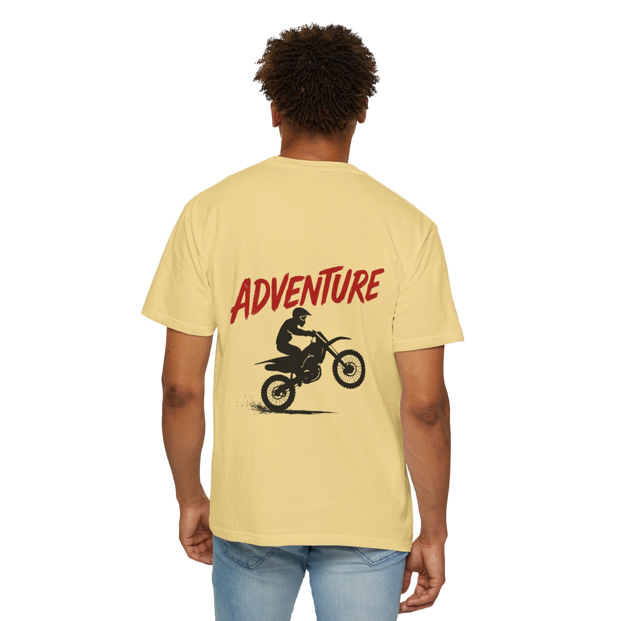 Adventure Unisex Garment-Dyed T-shirt, Vintage Style T-shirt, Casual Tee, Outdoors Shirt