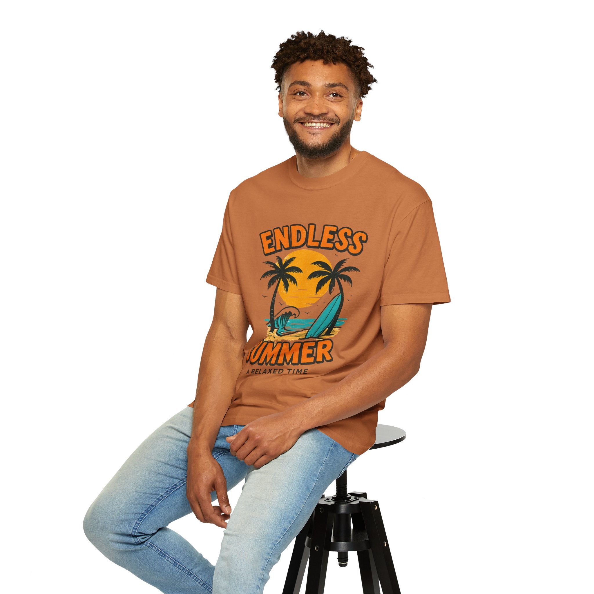 Endless Summer T-Shirt, Relaxed Beach Vibes Tee