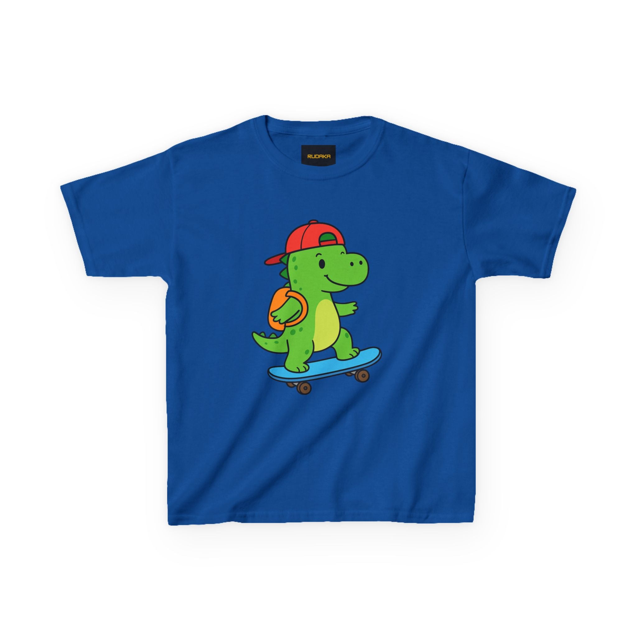 Dino Skateboard Kids Tee