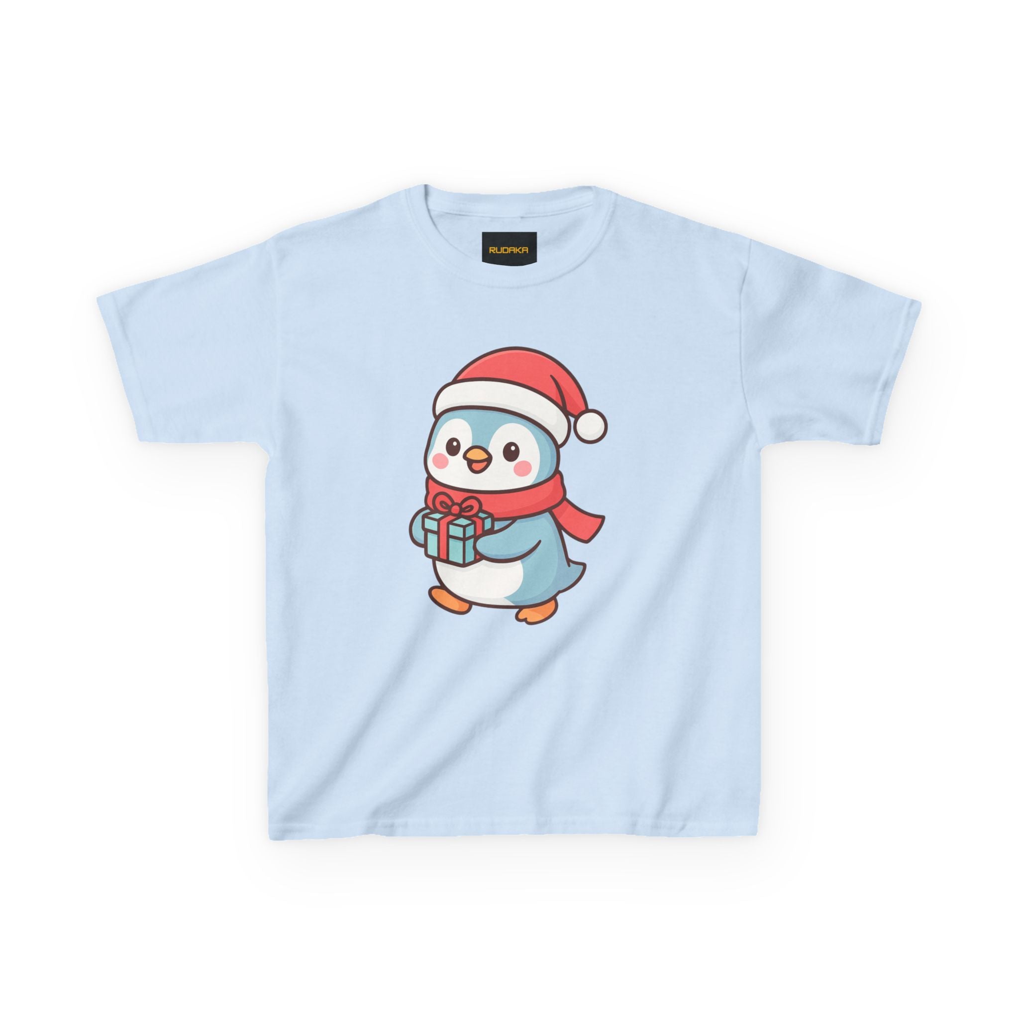 Cute Penguin Christmas Kids Tee
