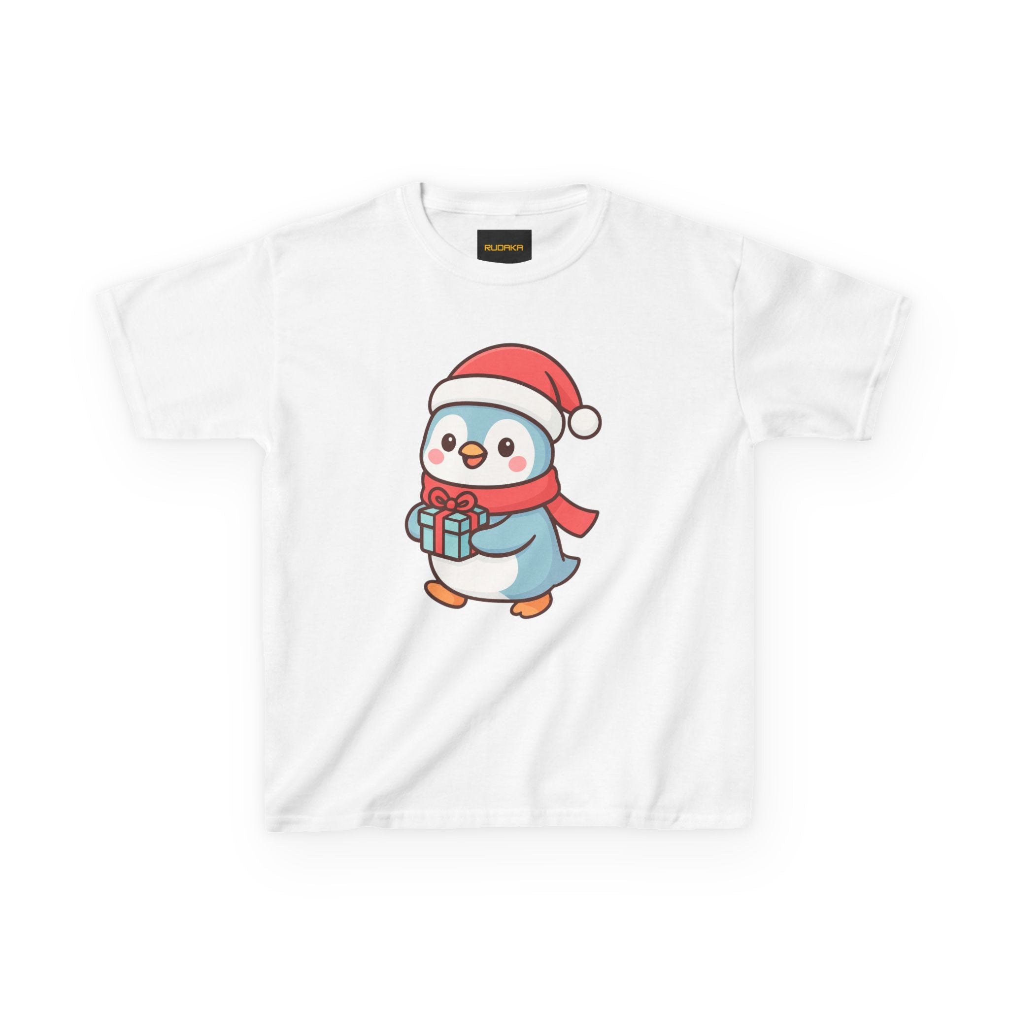 Cute Penguin Christmas Kids Tee