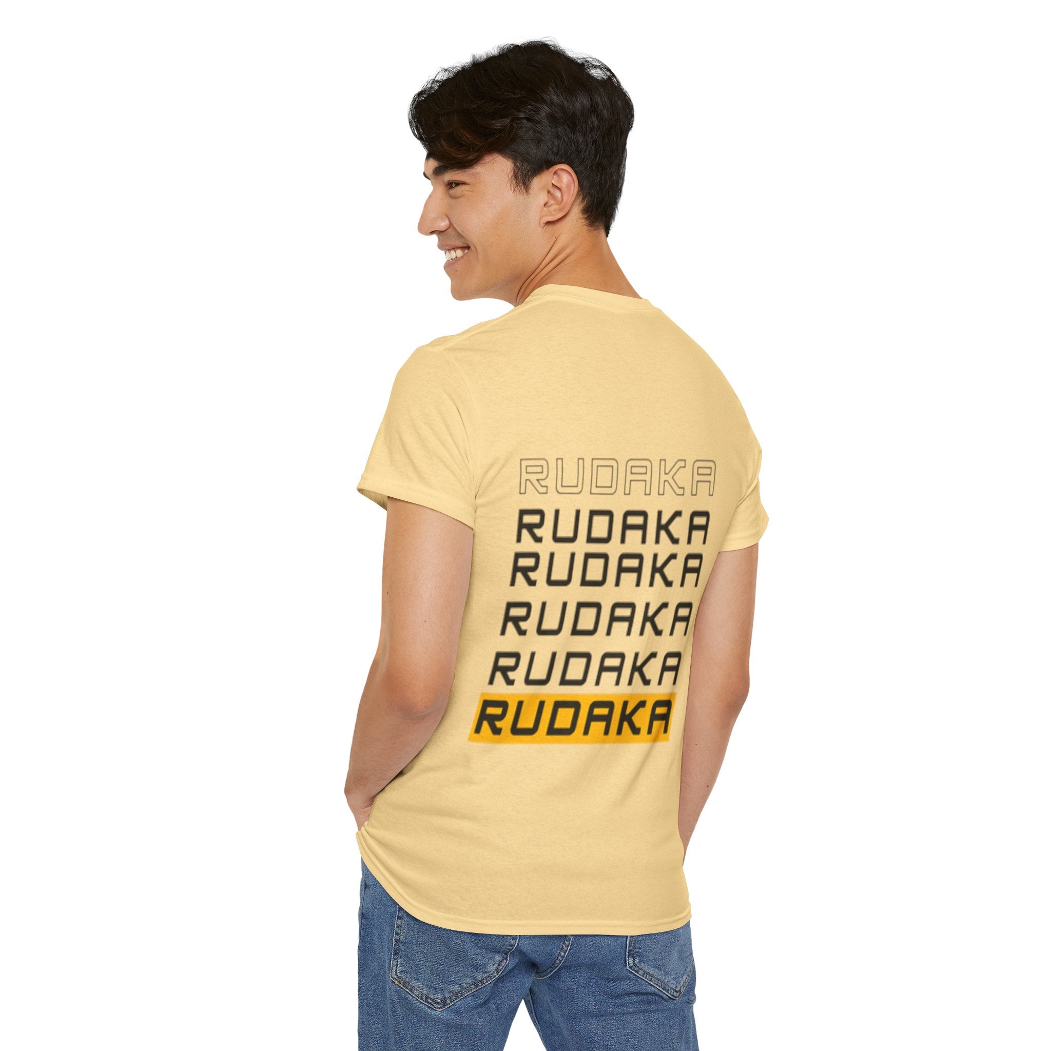 Rudaka Unisex Cotton Tee, Casual Wear, Street Fashion