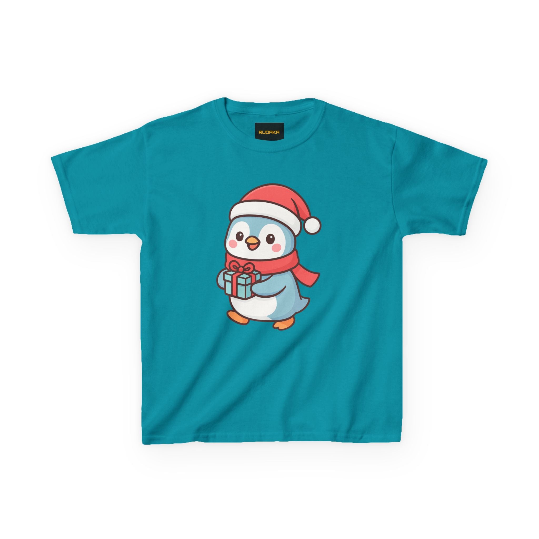Cute Penguin Christmas Kids Tee