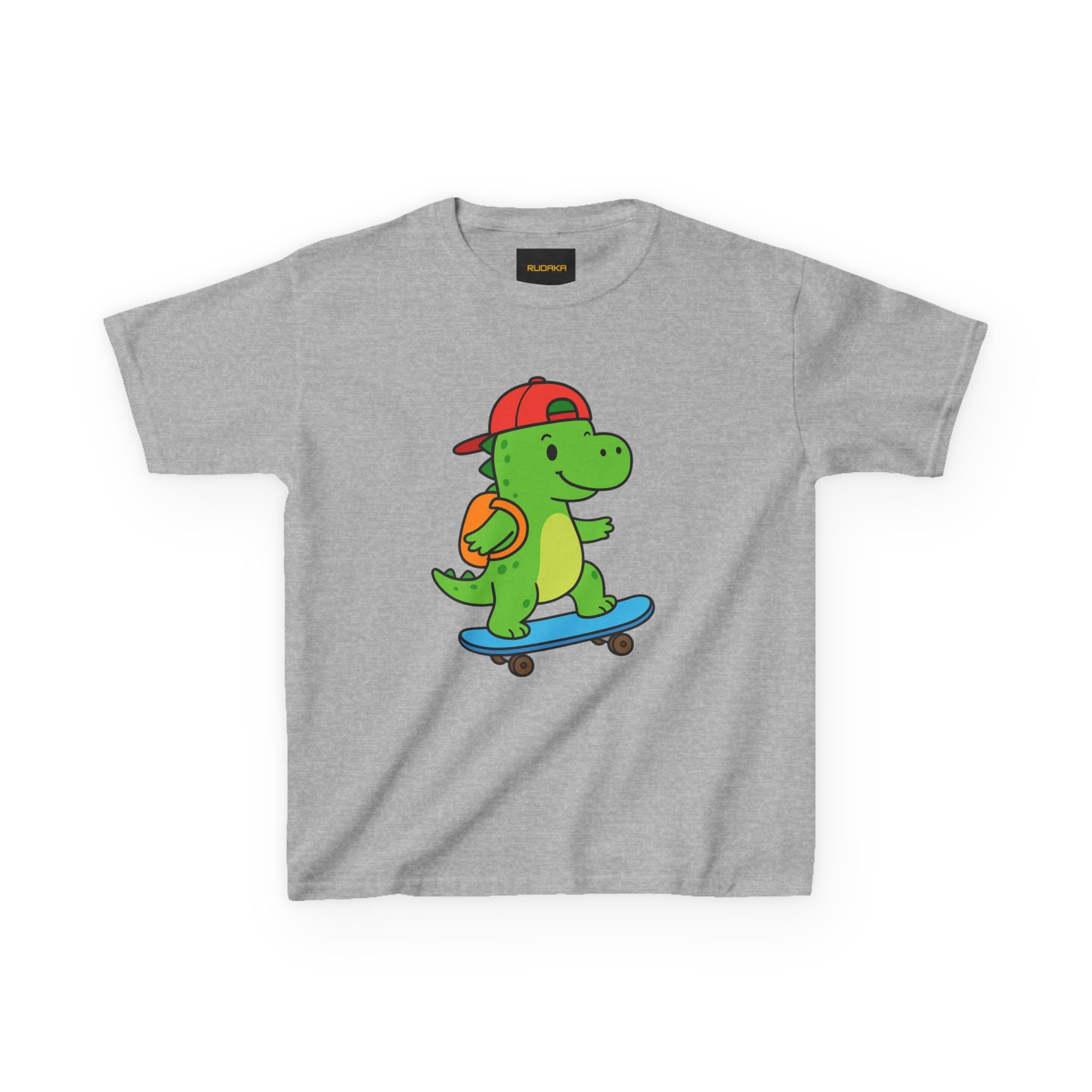 Dino Skateboard Kids Tee