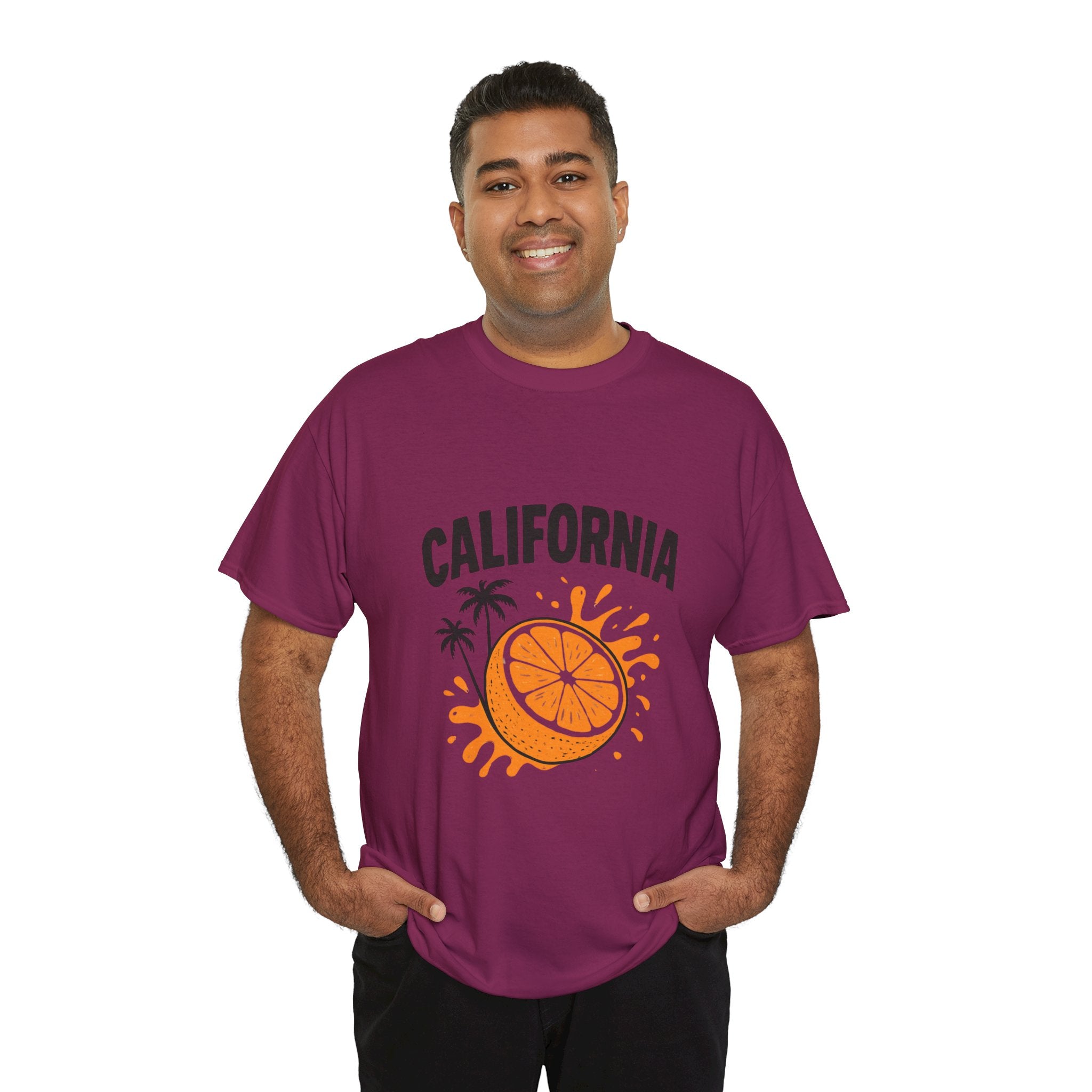 California Citrus Unisex Heavy Cotton Tee, Summer Vibes Shirt