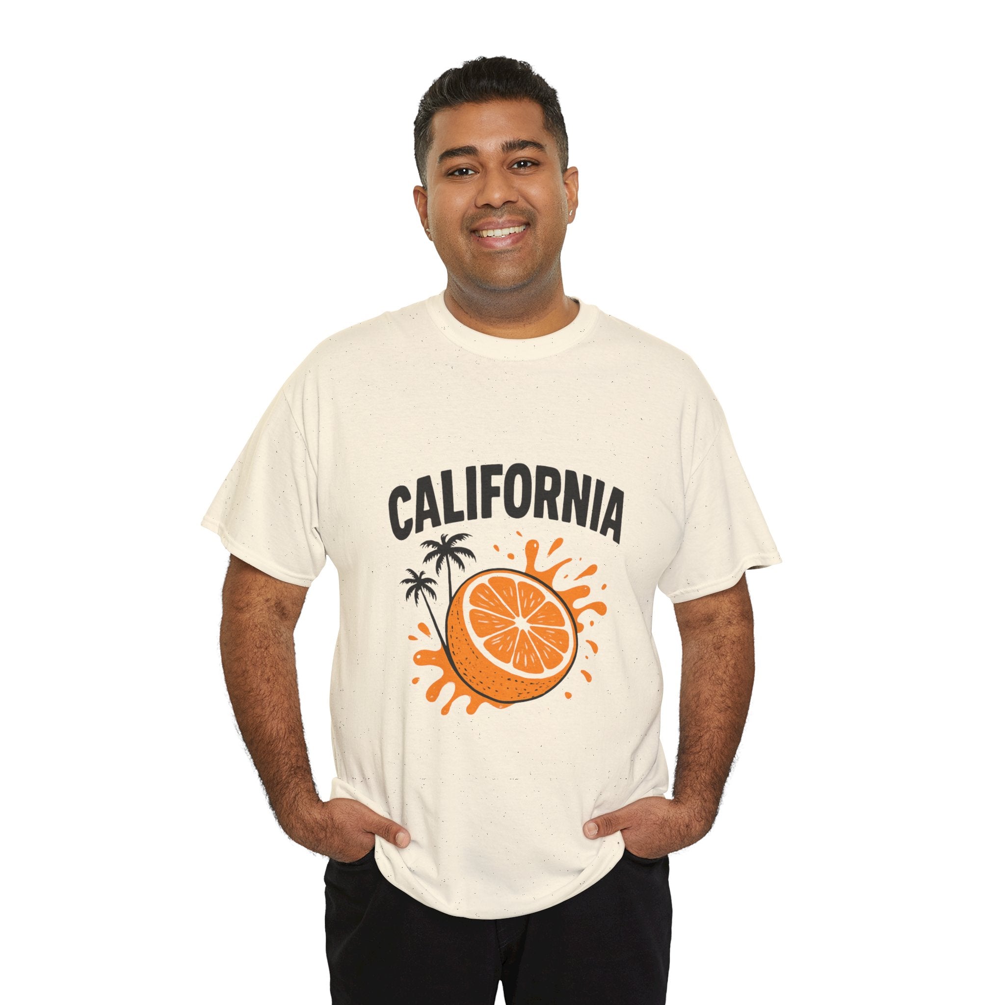 California Citrus Unisex Heavy Cotton Tee, Summer Vibes Shirt