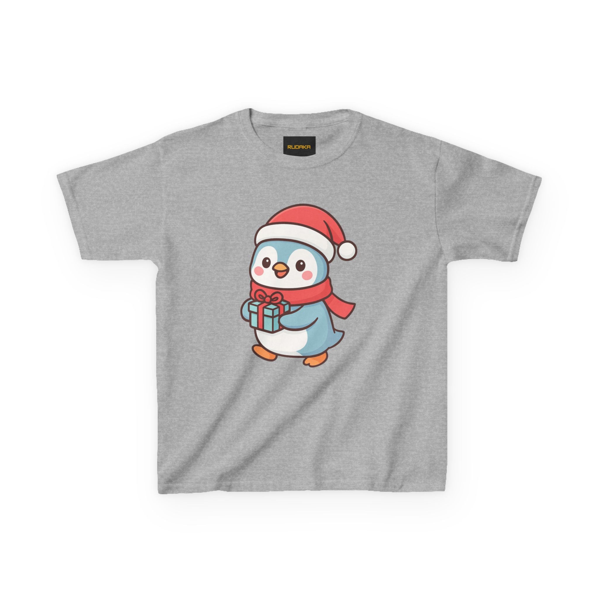 Cute Penguin Christmas Kids Tee