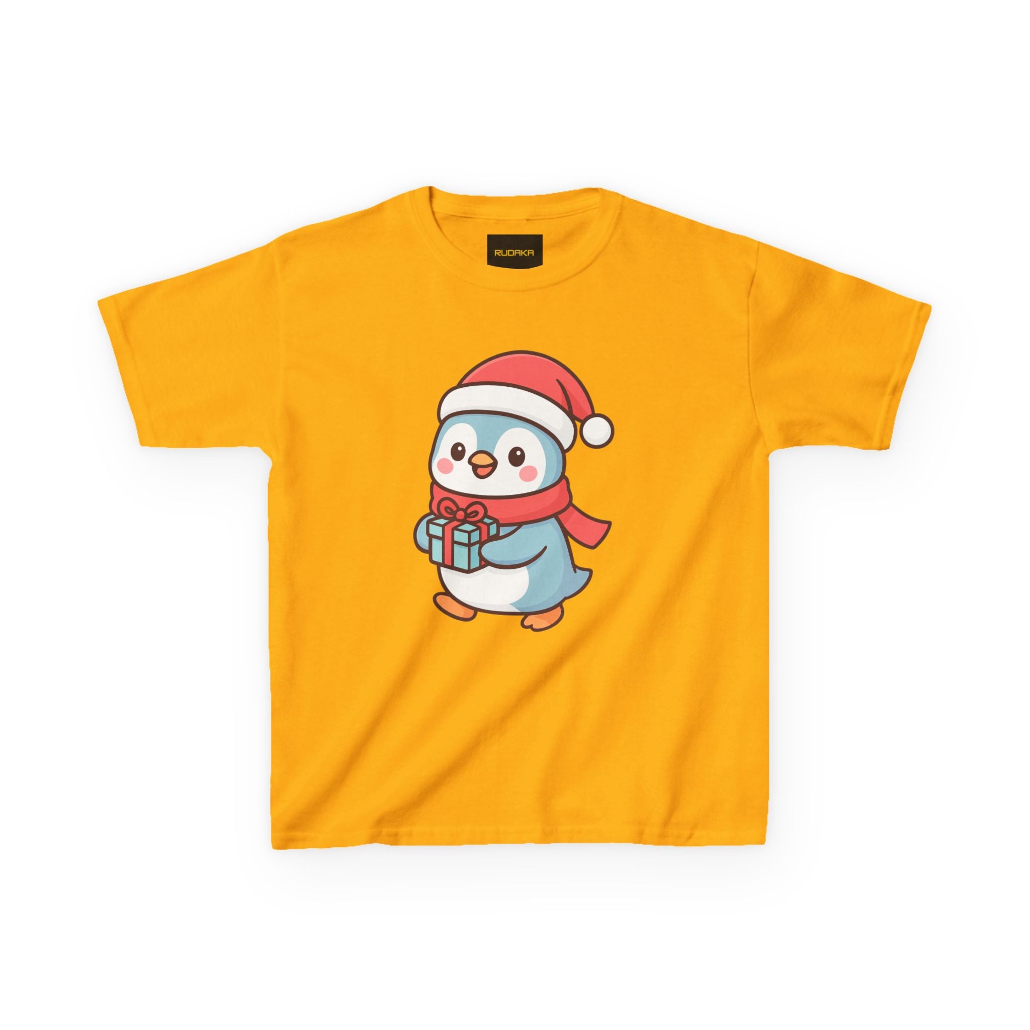 Cute Penguin Christmas Kids Tee