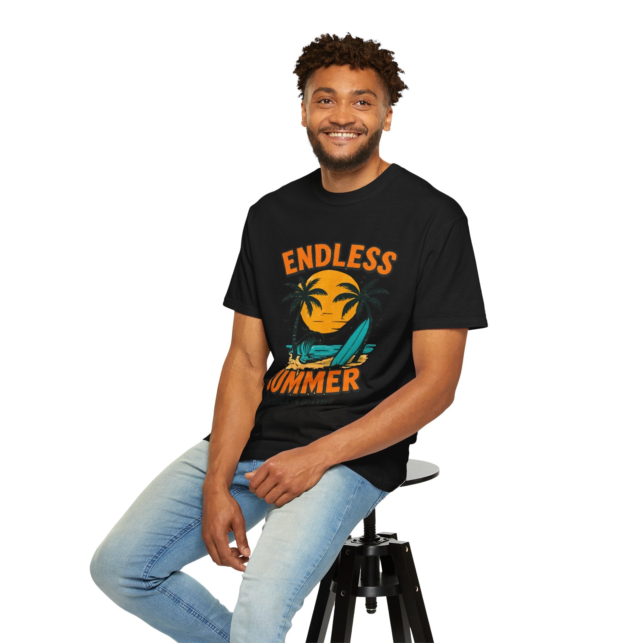 Endless Summer T-Shirt, Relaxed Beach Vibes Tee